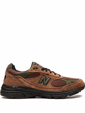 Mens New Balance 993 x Aimé Leon Dore MR993ALD Sneakers - Brown/Green Size 11